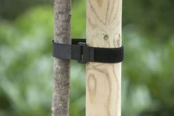 Nature Klittenboomband - Klim-En Geleide Artikel - 40x2.5 cm Zwart 2 stuks