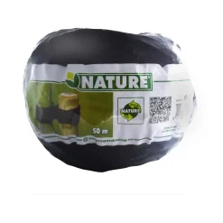 Nature Kokostouw - Klim-En Geleide Artikel - 50 m Zwart Ø3.5mm