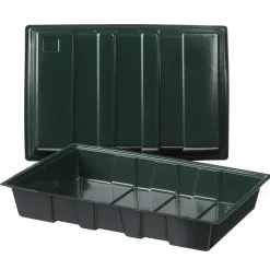 Nature Kweekbak - Kweekbakken - 35x23.5x5.5 cm Groen 5 stuks