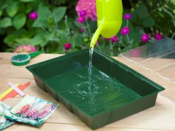 Nature Kweekbakset - Kweekbakken - 23.5x35x11 cm Groen Transparant