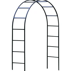 Nature Metalen Rozenboog - Plantengeleiders - 140x37x240 cm Groen