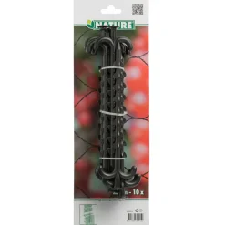 Nature Nethouders - Kweekbenodigdheden - 7x2x25 cm Zwart 10 stuks