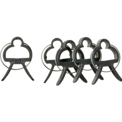 Nature Plantenclip - Klim-En Geleide Artikel - 0.5x3x4.3 cm Groen 10 stuks Ø 24mm