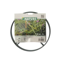 Nature Plantensteun Set 3 Ringen Groen - Klim-En Geleide Artikel