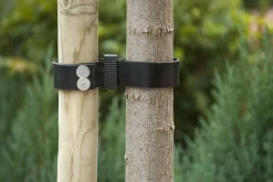 Nature Rubber/Canvas Boomband - Klim-En Geleide Artikel - 60x3.8x0.4 cm Zwart 2 stuks