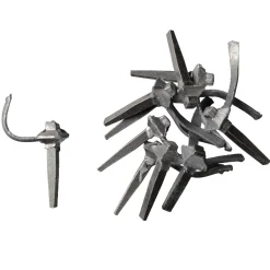 Nature Takkengeleiders - Klim-En Geleide Artikel - 3.8x1.1x3.5 cm Metallic 10 stuks