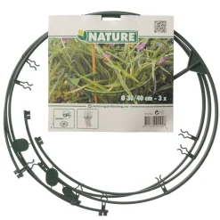 Nature Vario Plantensteunen - Klim-En Geleide Artikel - Ø40 cm Groen 3 stuks