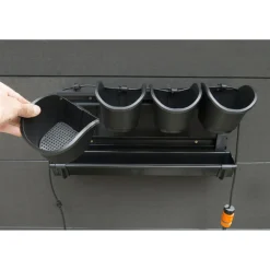 Nature Verticaal Tuinier Startset - Kweekbenodigdheden - 60x60 cm Zwart