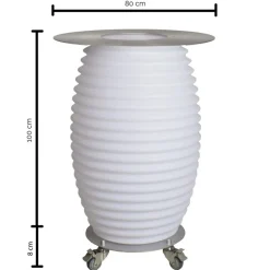 Nikki.Amsterdam The.Bar Table - Tuinverlichting - Wit