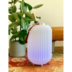 Nikki.Amsterdam The.Lampion M - Tuinverlichting - Ø32.5x55 cm Wit