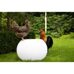 Nikki.Amsterdam The.Pouf - Tuinverlichting - Wit