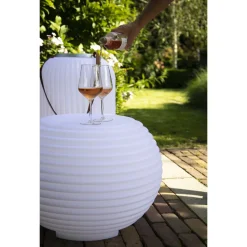 Nikki.Amsterdam The.Pouf - Tuinverlichting - Wit