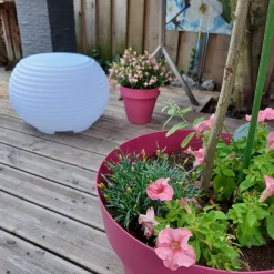 Nikki.Amsterdam The.Pouf - Tuinverlichting - Wit