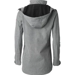 Nord Berg Dames Softshell Ronda Grijs - Vrijetijdskleding