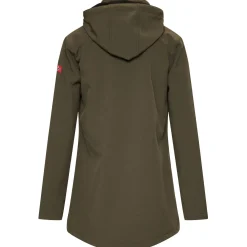 Nord Berg Dames Softshelljas Irene Army - Vrijetijdskleding