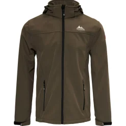 Nord Berg Heren Softshelljas Eldgrim Army - Vrijetijdskleding