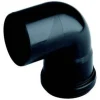 Oase Verbindingsboog Zwart Dn75/87° - Vijveraccessoires - Zwart 87°