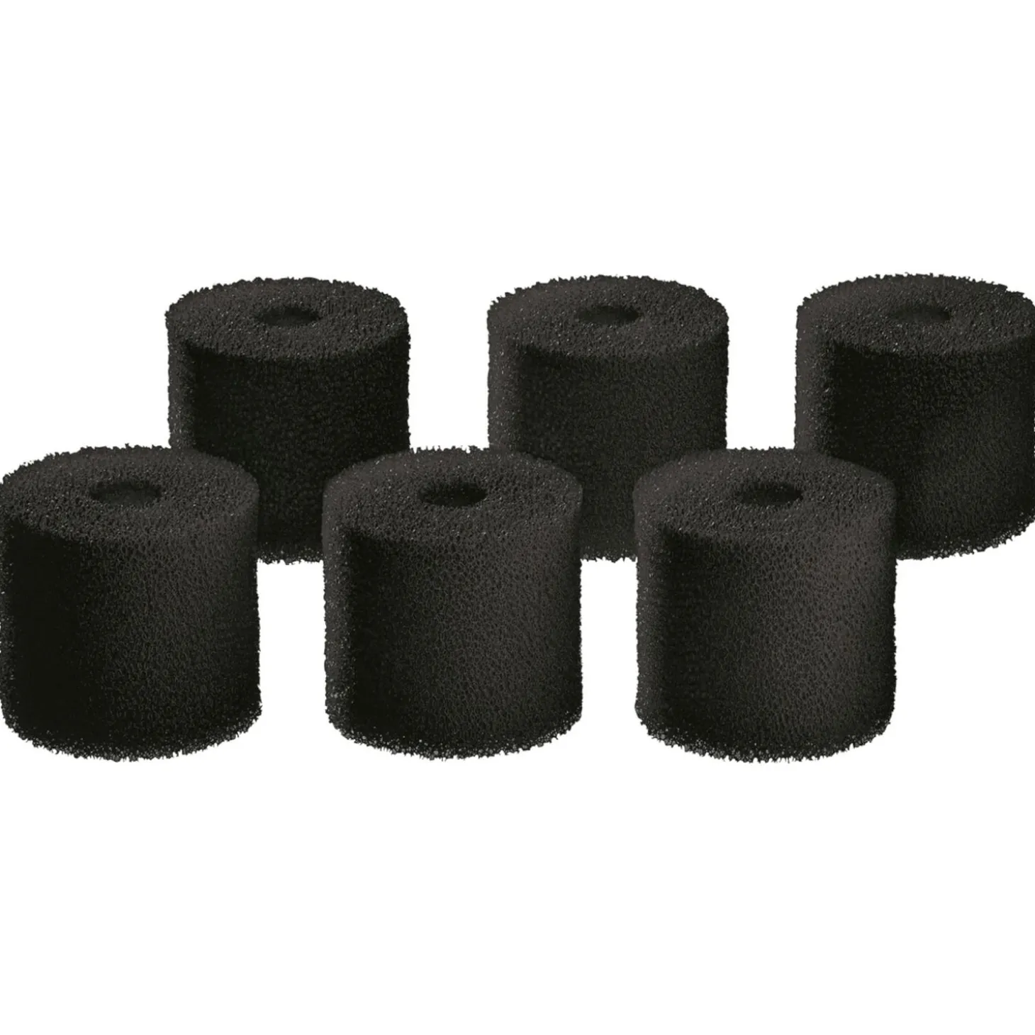 Oase Voorfiltermousse Set 6 Biomaster 60ppi - Filtermateriaal - Zwart