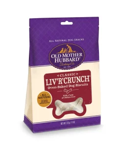 Old Mother Hubbard Classic Liv'R' Crunch Biscuit - Hondensnacks - Kippenlever 325 g