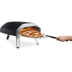 Ooni Pizzaoven Koda - Buitenkeuken - 62x40x29 cm 9.3 kg Zwart Zilver Gasgestookt