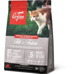 Orijen Whole Prey Fit & Trim Cat Kip&Kalkoen - Kattenvoer