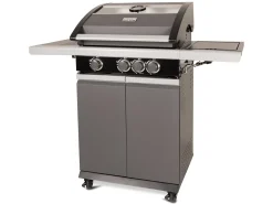 Patton Patio Pro Chef - Multi Grill 3+ Gasbarbecue - Barbecue - 54x123x113 cm 33 kg Grijs Zwart Geschikt Voor 6-8 Personen