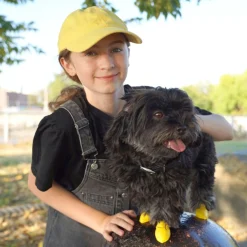 Pawz Rubber Dog Boots - Hondenschoen - Geel S