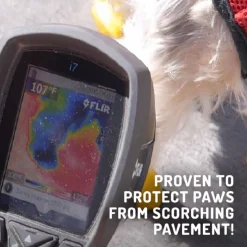 Pawz Rubber Dog Boots - Hondenschoen - Groen Large