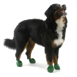 Pawz Rubber Dog Boots - Hondenschoen - Groen Large