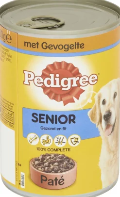 Pedigree Blik Senior - Hondenvoer - Kip 400 g