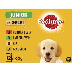 Pedigree Maaltijdzakjes Junior Multipack - Hondenvoer
