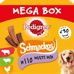 Pedigree Megabox Schmackos - Hondensnacks - 110 stuks