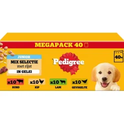 Pedigree Mixed Junior Chunks In Jelly - Hondenvoer - 40x100 g