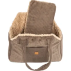 Pet & Co. Honden Draagtas Lucky - Hondenautoaccessoire - 46x35x24 cm Bruin