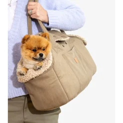 Pet & Co. Hondentas Lucky - Hondenautoaccessoire - 46x35x24 cm Lichtbruin