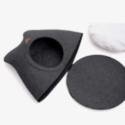 Pet & Co. Katten Cave Nala - Kattenbed - 45  Ø cm Antraciet