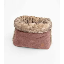 Pet & Co. Snuggle Cord Fur Roze - Hondenmand
