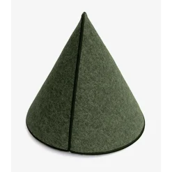 Pet & Co. Tipi Tonto Vilt - Hondenmand - Ø85 cm Olijfgroen Medium