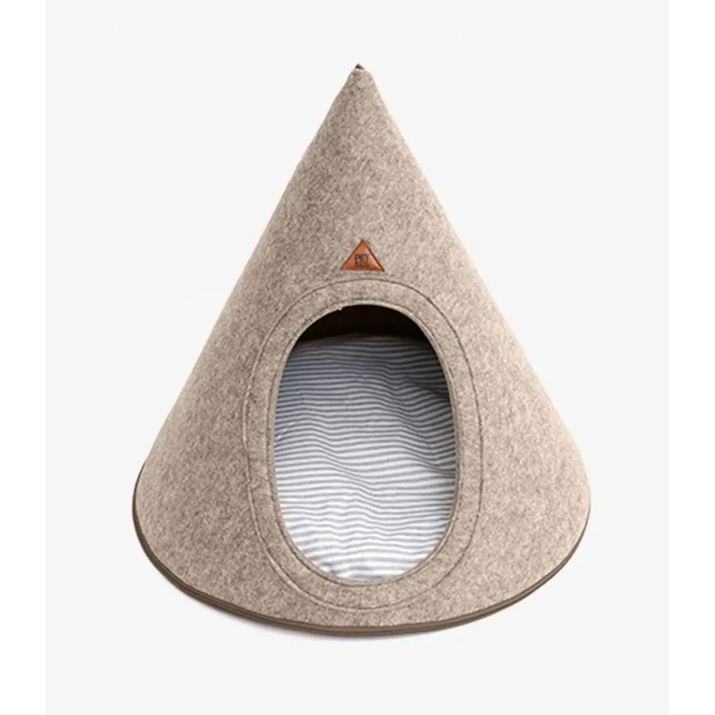 Pet & Co. Tipi Tonto Vilt Beige - Hondenmand