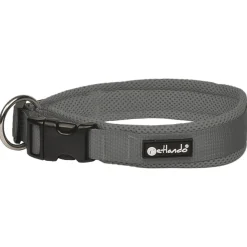 Petlando Hondenhalsband Mesh Antraciet - Klikhalsband
