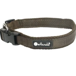 Petlando Hondenhalsband Mesh Mokka - Klikhalsband
