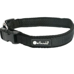 Petlando Hondenhalsband Mesh Zwart - Klikhalsband