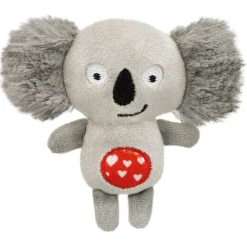 Petlando Safari Kolja - Kattenspeelgoed - 11x10x3 cm Grijs