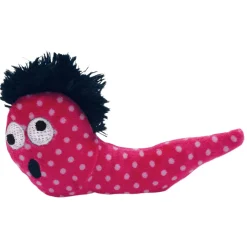 Petlando Spooky Wurmie - Kattenspeelgoed - 12.5x8 cm Pink