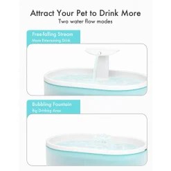 Petlibro Capsule Waterfontein - Kattendrinkbak - Blauw