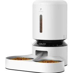 Petlibro Granary Automatische Dubbele Voerbak - Kattenvoerbak - 5 l Wit