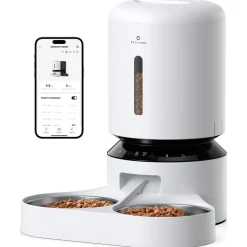 Petlibro Granary Automatische Wifi Voerbak Dubbel - Voerbak - 5 l Wit