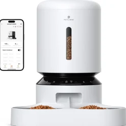 Petlibro Granary Automatische Wifi Voerbak Dubbel - Voerbak - 5 l Wit