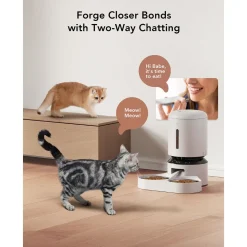 Petlibro Granary Automatische Voerbak Met Camera Dubbel - Voerbak - 5 l Wit