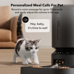 Petlibro Granary Automatische Wifi Voerbak Dubbel - Voerbak - 5 l Zwart